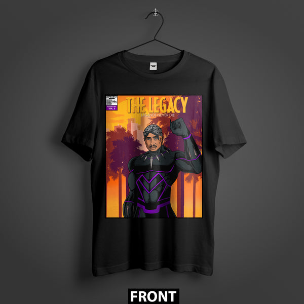T’Pac Shakur 'The Legacy' Multiverse Label Vol 2 Premium T-Shirt (Unisex)