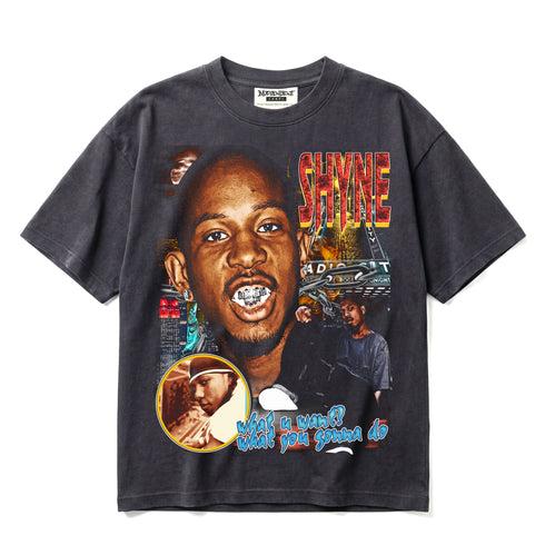 Shyne Bad Boyz Vintage Premium Oversized Double-Sided T-Shirt (Unisex)