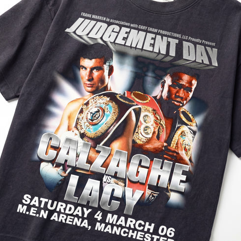 Calzaghe vs Lacy 2006 Judgement Day Premium Oversized T-Shirt (Unisex)