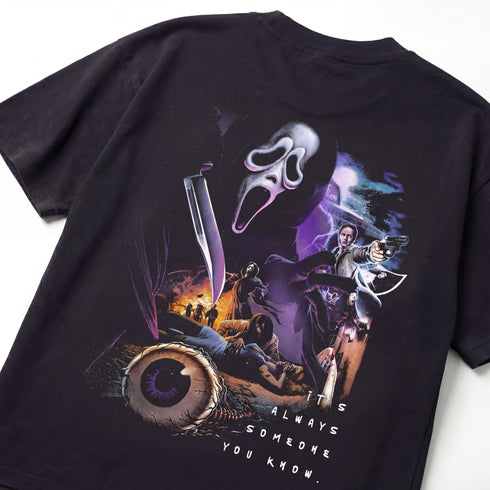 Slash & Scream Horror Premium Oversized Double-Sided T-Shirt (Unisex)