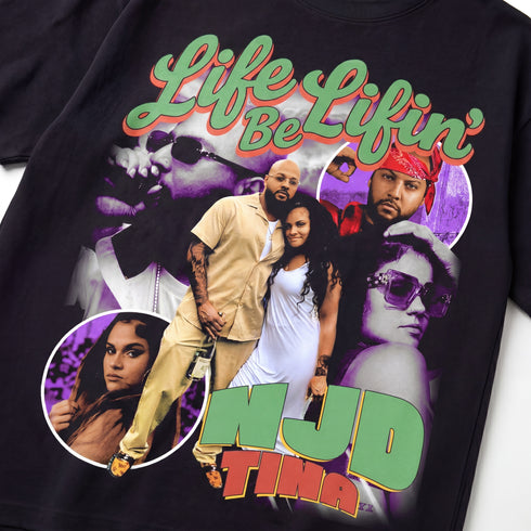 Life Be Lifin' Premium Oversized T-Shirt
