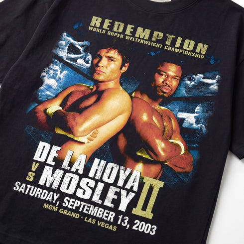 Oscar De La Hoya vs Shane Mosley II Redemption Premium Oversized T-Shirt (Unisex)