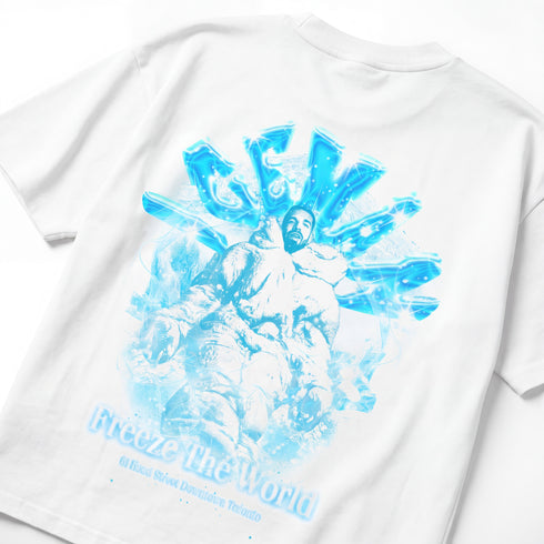 Drake Iceman Freeze The World Oversized Double-Sided T-Shirt