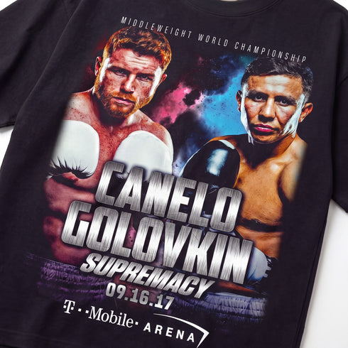 Canelo vs Golovkin Supremacy Premium Oversized T-Shirt (Unisex)