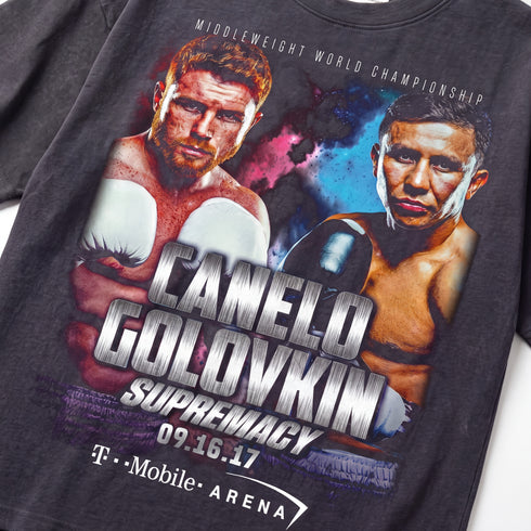 Canelo vs Golovkin Supremacy Premium Oversized T-Shirt (Unisex)