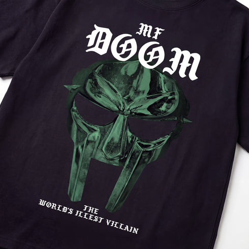 MF DOOM World's Illest Villain Premium Oversized T-Shirt (Unisex)