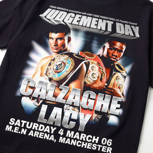 Calzaghe vs Lacy 2006 Judgement Day Premium Oversized T-Shirt (Unisex)