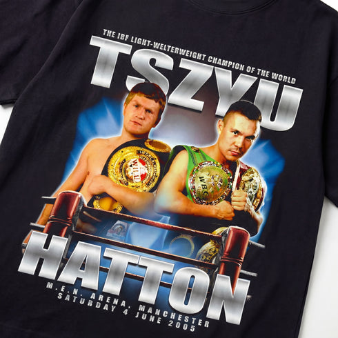 Hatton vs Tszyu The 2005 Championship Premium Oversized T-Shirt (Unisex)