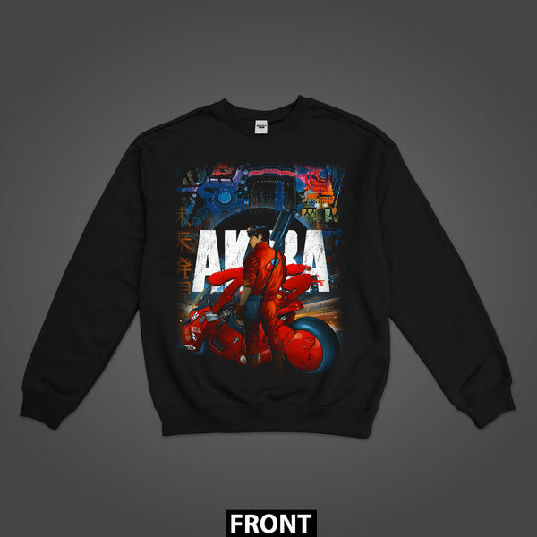 Akira Neo-Tokyo Biker Premium Double-Sided Sweatshirt (Unisex)