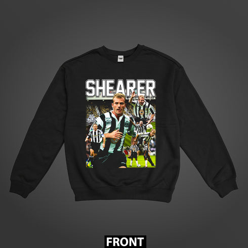 Alan Shearer Geordie Toon Legend Premium Sweatshirt (Unisex)