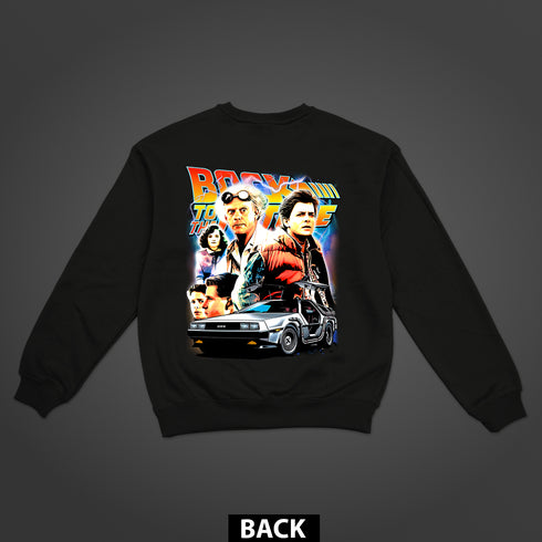 Back to the Future Premium Double-Sided Sweatshirt (Unisex)
