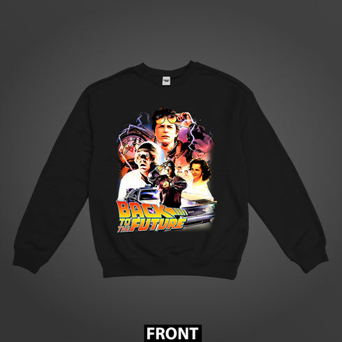Back to the Future Premium Double-Sided Sweatshirt (Unisex)