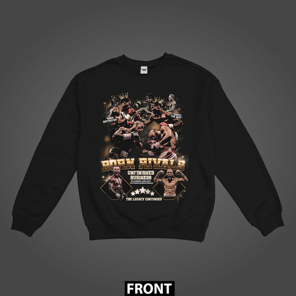 Chris Eubank Jnr v Conor Benn Unfinished Business Premium Sweatshirt (Unisex)