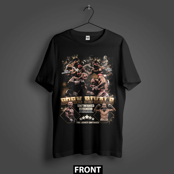 Chris Eubank Jnr v Conor Benn Unfinished Business Premium Oversized T-Shirt (Unisex)