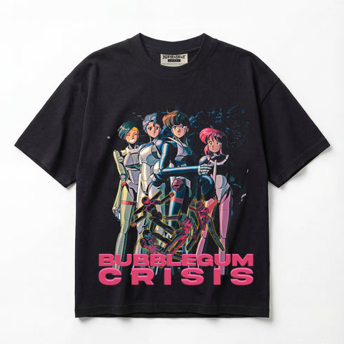 Bubblegum Crisis Knight Sabers Vintage Premium Oversized T-Shirt (Unisex)