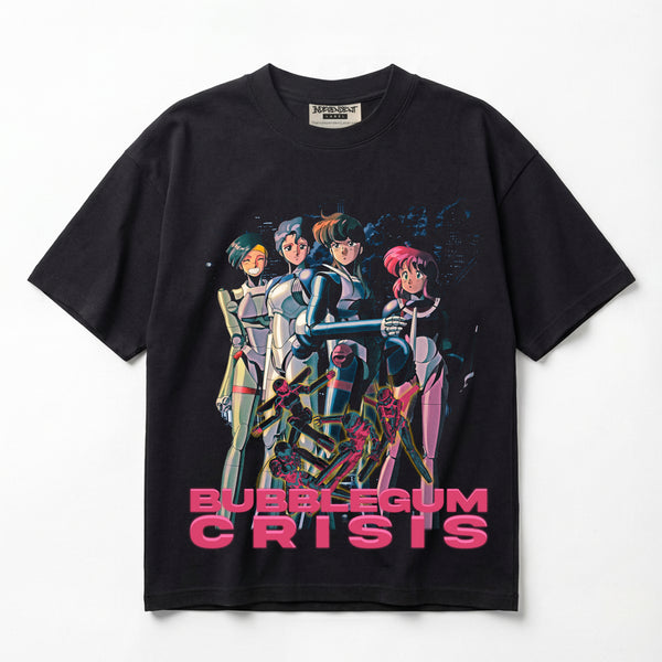 Bubblegum Crisis Knight Sabers Vintage Premium Oversized T-Shirt (Unisex)
