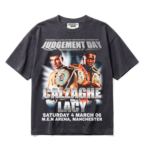 Calzaghe vs Lacy 2006 Judgement Day Premium Oversized T-Shirt (Unisex)