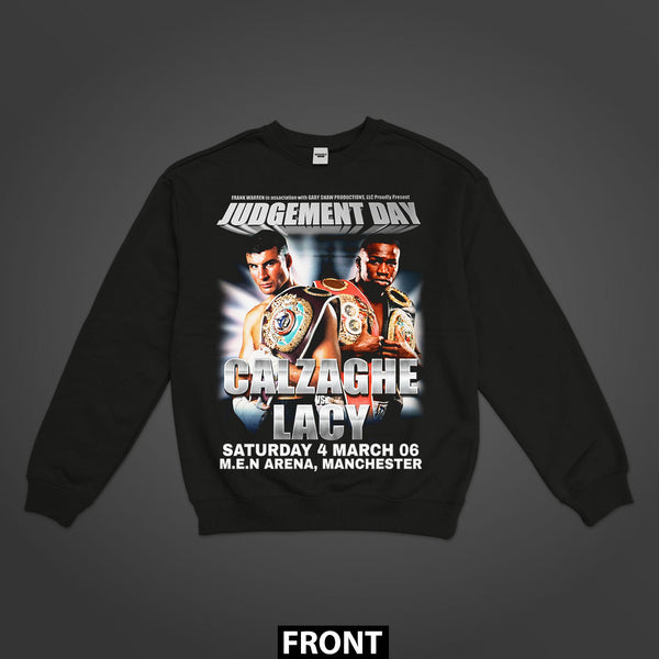 Calzaghe vs Lacy 2006 Judgement Day Premium Sweatshirt (Unisex)