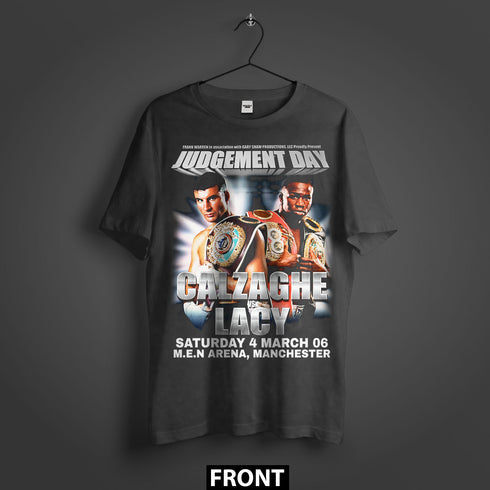 Calzaghe vs Lacy 2006 Judgement Day Premium Oversized T-Shirt (Unisex)