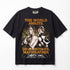 Oscar De La Hoya vs Floyd Mayweather The World Awaits Premium Oversized T-Shirt (Unisex)