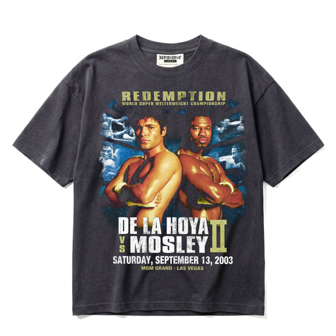Oscar De La Hoya vs Shane Mosley II Redemption Premium Oversized T-Shirt (Unisex)