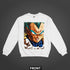 Dragon Ball Big Vegeta Saiyan Pride Unleashed Premium Oversized Sweatshirt (Unisex)