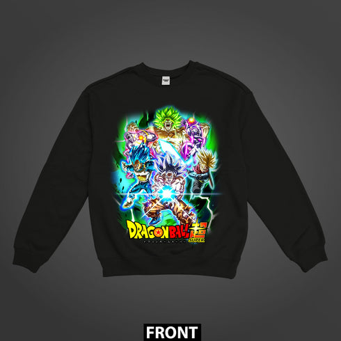 Dragon Ball Super Ultimate Saiyan Showdown Premium Double-Sided Sweatshirt