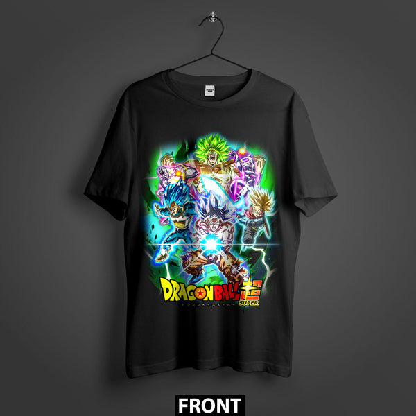 Dragon Ball Super Ultimate Saiyan Showdown Premium Oversized Double-Sided T-Shirt