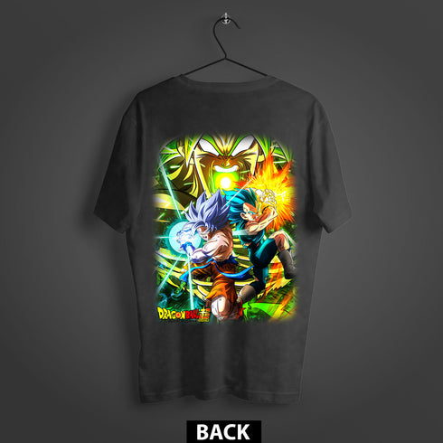 Dragon Ball Super Ultimate Saiyan Showdown Premium Oversized Double-Sided T-Shirt