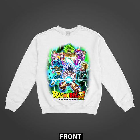 Dragon Ball Super Ultimate Saiyan Showdown Premium Double-Sided Sweatshirt