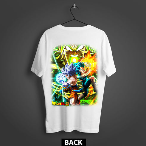 Dragon Ball Super Ultimate Saiyan Showdown Premium Oversized Double-Sided T-Shirt