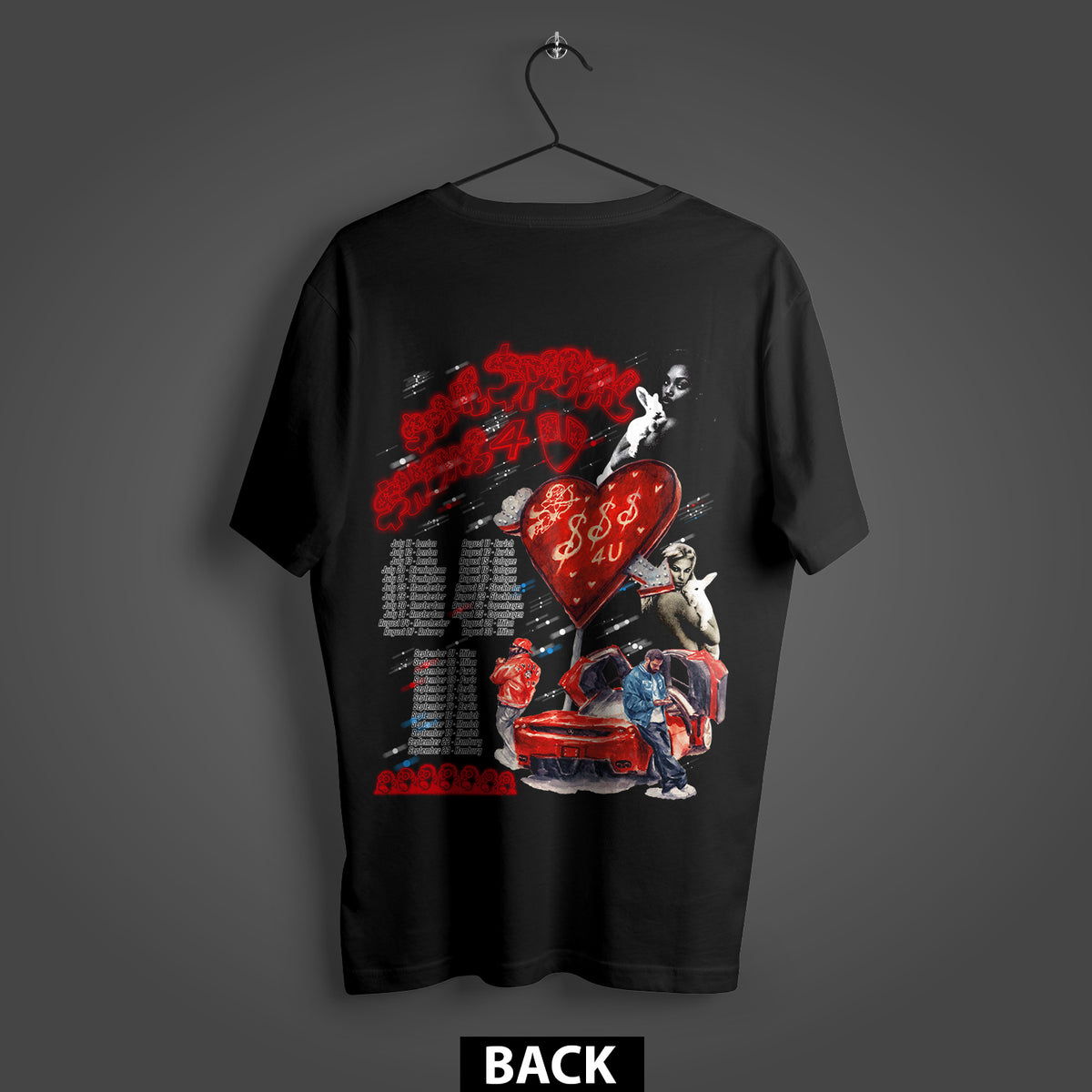 Drake x PARTYNEXTDOOR Summer's 4U Tour 2025 Premium Oversized