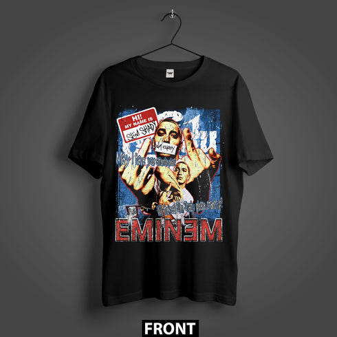 Eminem 90s Slim Shady Please Stand Up Throwback Premium Oversized T-Shirt (Unisex)