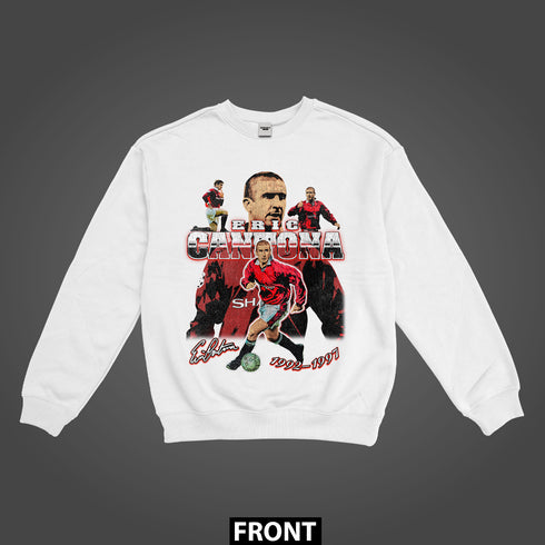 Eric Cantona The King Premium Double-Sided Sweatshirt (Unisex)