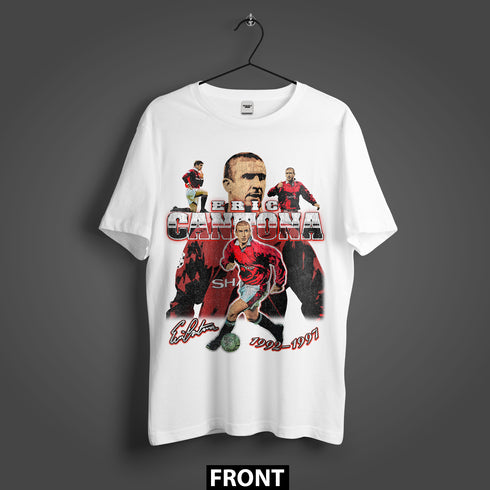 Eric Cantona The King Premium Oversized Double-Sided T-Shirt (Unisex)