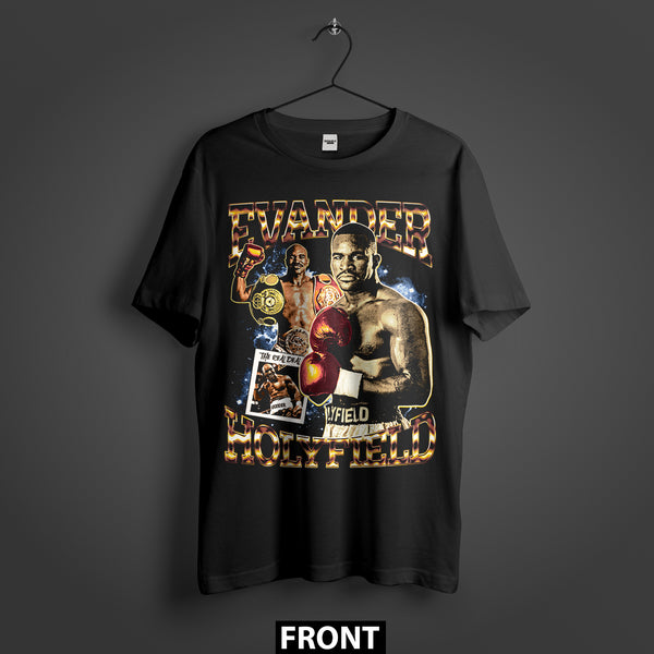 Evander Holyfield The Real Deal Premium Oversized T-Shirt (Unisex)