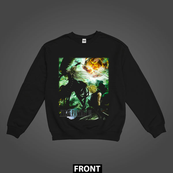 Final Fantasy VII Sephiroth vs Cloud Showdown Premium Sweatshirt (Unisex)