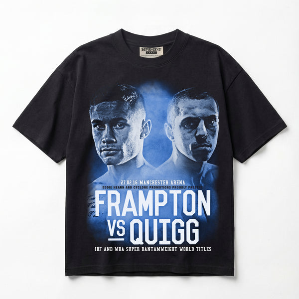 Carl Frampton vs Scott Quigg Battle of Britain Premium Oversized T-Shirt (Unisex)