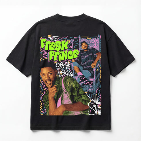 Fresh Prince of Bel-Air Vintage Premium Oversized Double-Sided T-Shirt (Unisex)