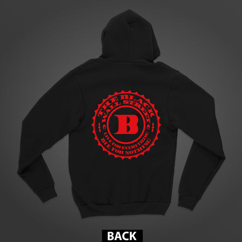 The Game - Black Wall Street ‘Live For Everything Die For Nothing’ Classic Logo Double-Sided Premium Hoodie (Unisex)