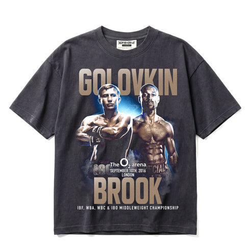 Gennady Golovkin vs Kell Brook Colossal Clash Premium Oversized T-Shirt (Unisex)