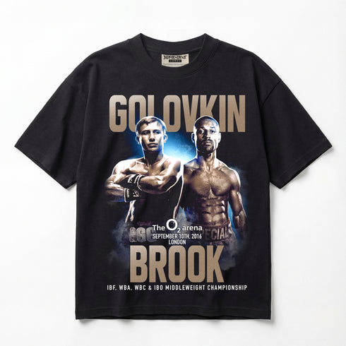 Gennady Golovkin vs Kell Brook Colossal Clash Premium Oversized T-Shirt (Unisex)