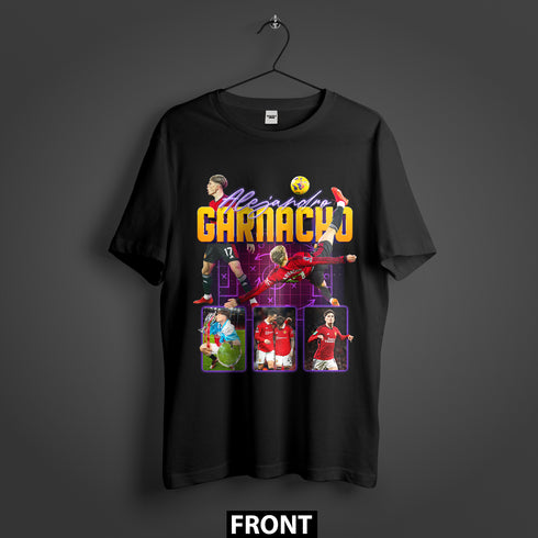 Alejandro Garnacho 'Rising Star' Premium T-Shirt (Unisex)