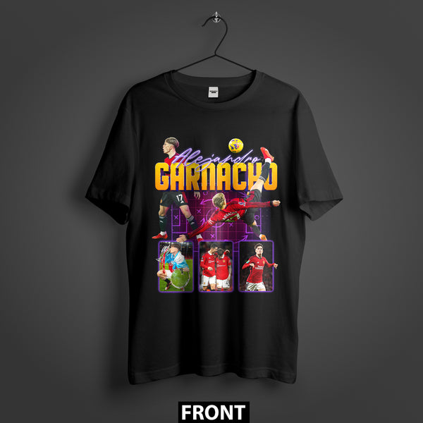 Alejandro Garnacho 'Rising Star' Premium T-Shirt (Unisex)