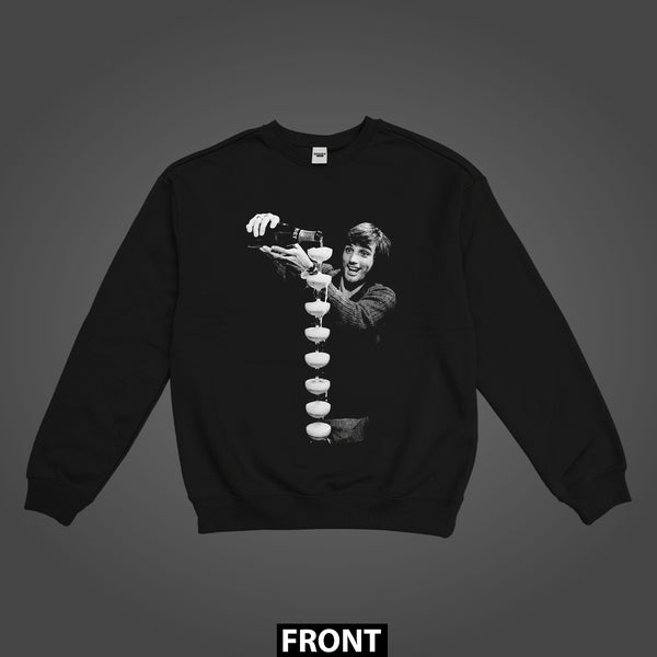 George Best Legend Champagne & Chaos Premium Sweatshirt (Unisex)