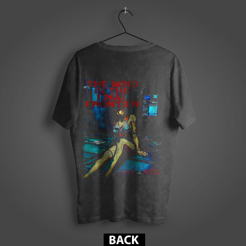 Ghost in the Shell The Mind is the Final Frontier Premium Oversized Double-Sided T-Shirt (Unisex)