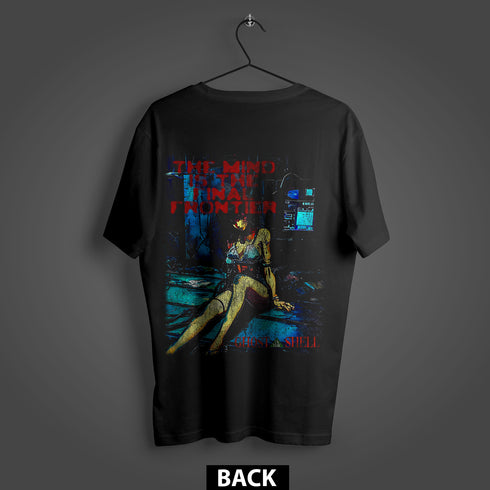 Ghost in the Shell The Mind is the Final Frontier Premium Oversized Double-Sided T-Shirt (Unisex)