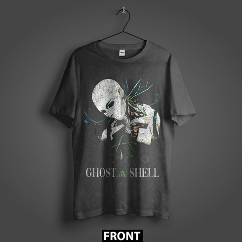 Ghost in the Shell The Mind is the Final Frontier Premium Oversized Double-Sided T-Shirt (Unisex)