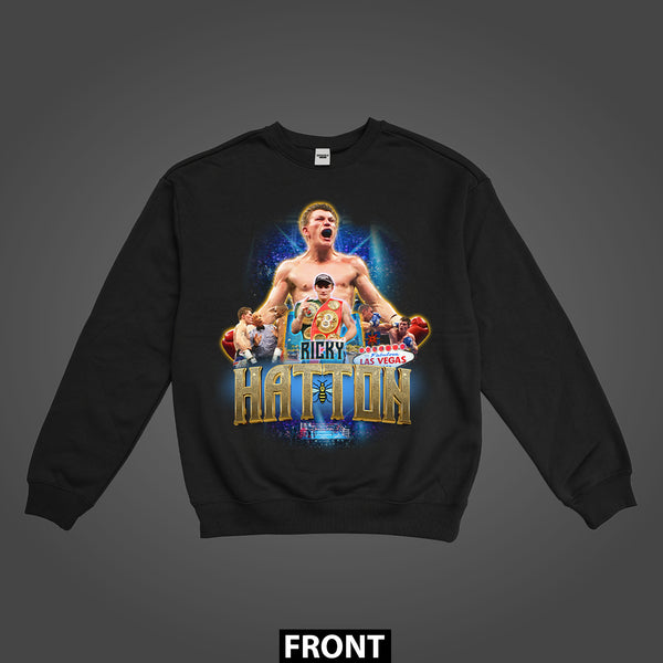 Ricky Hatton The Hitman Hatton Legacy Double-Sided Premium Sweatshirt (Unisex)