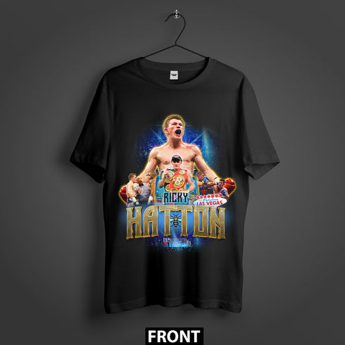 Ricky Hatton The Hitman Hatton Legacy Double-Sided Premium T-Shirt (Unisex)